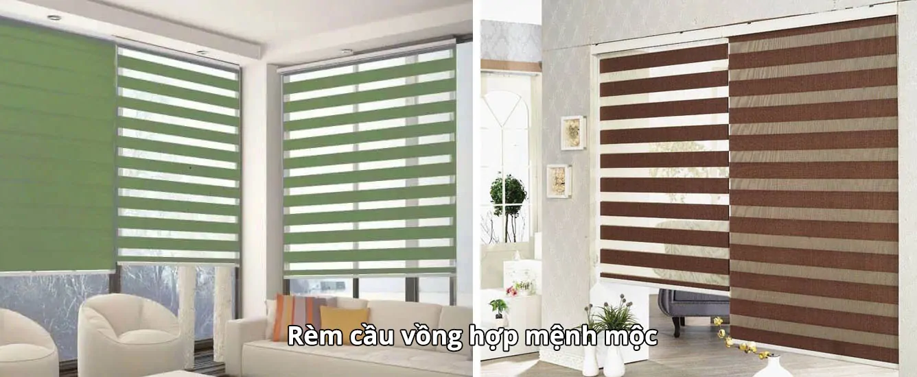 Chọn Màu Rèm Cầu Vồng Hợp Phong Thủy Theo Ngũ Hành