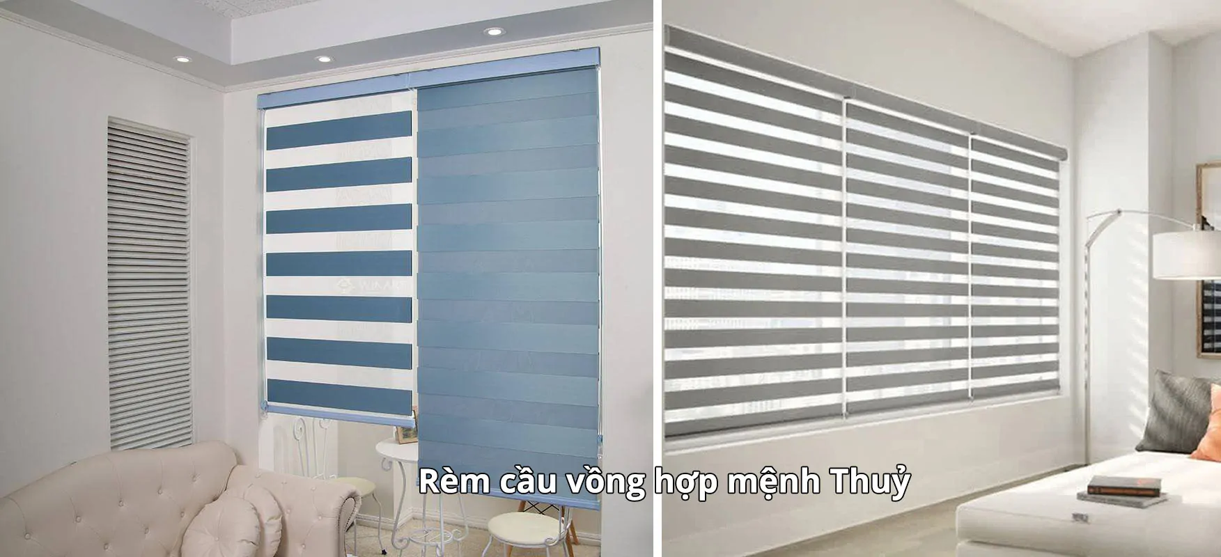 Chọn Màu Rèm Cầu Vồng Hợp Phong Thủy Theo Ngũ Hành